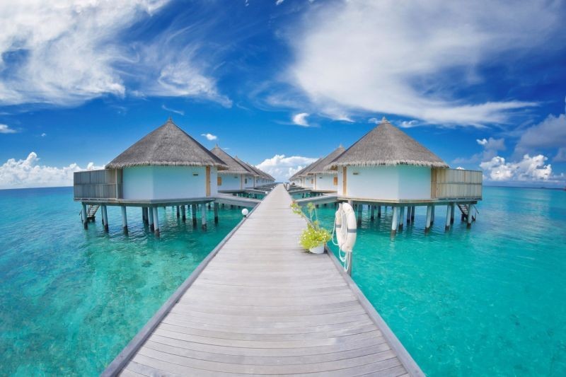 premium water bungalow