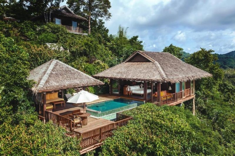 ocean panorama pool villa