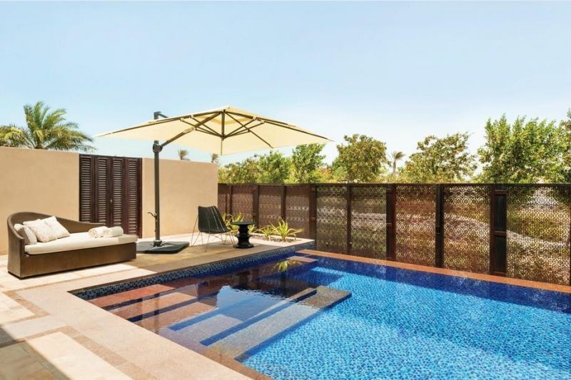 garden view villa with private pool