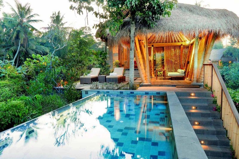 signature pool suite meditation pavilion