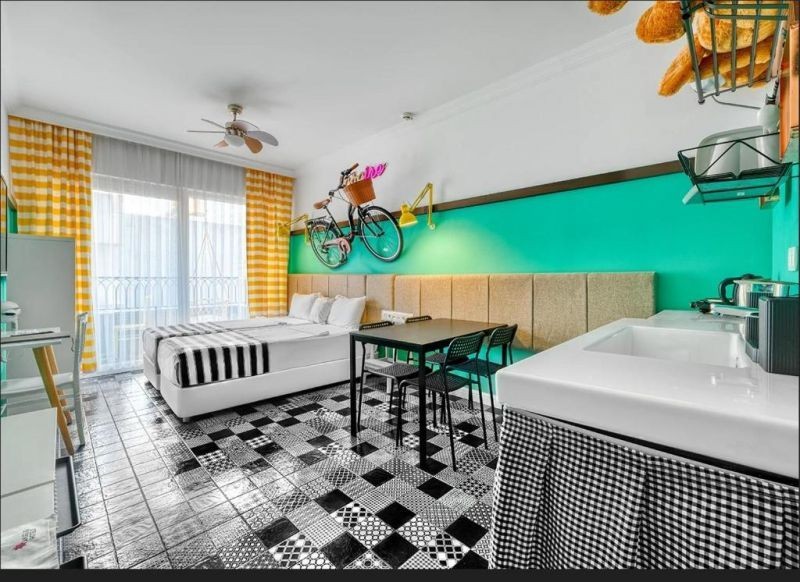 standard with kitchen