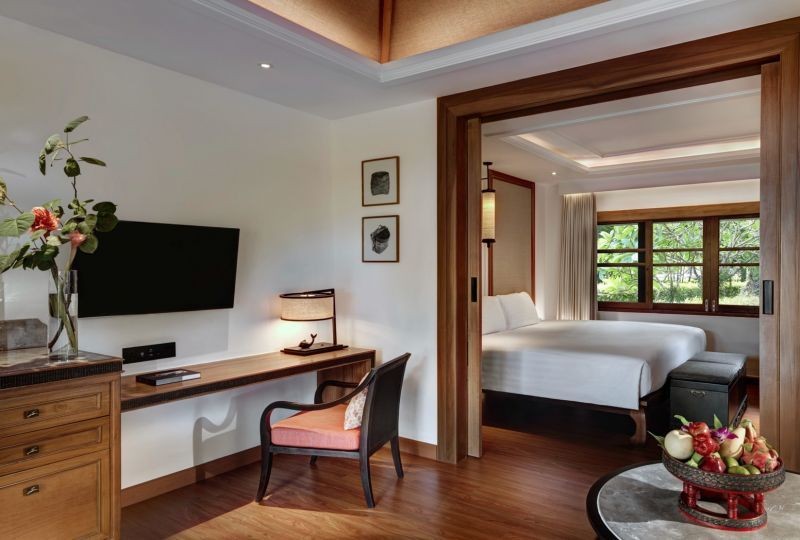 deluxe beachfront villa