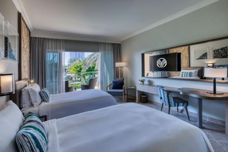 garden view room with terrace