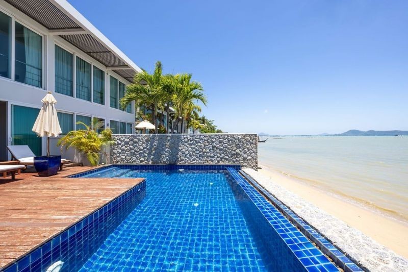2 bedroom pool villa beachfront