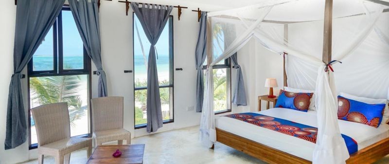 ocean front one room bungalow