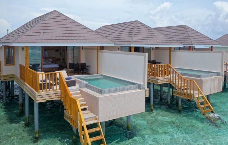 deluxe water pool villa (overwater pool villa)