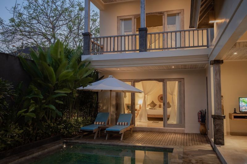 1 bedroom pool villa